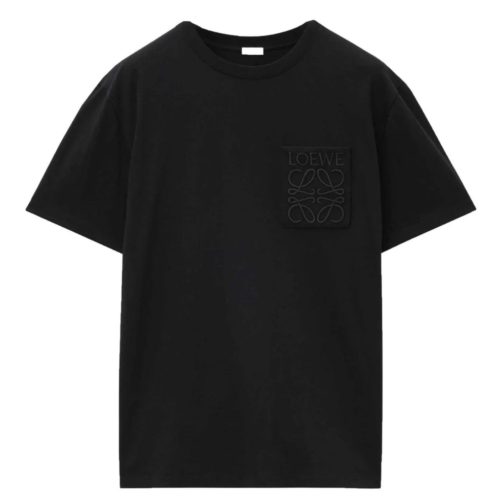 LOEWE Pocket Anagram Relaxed T-Shirt Black