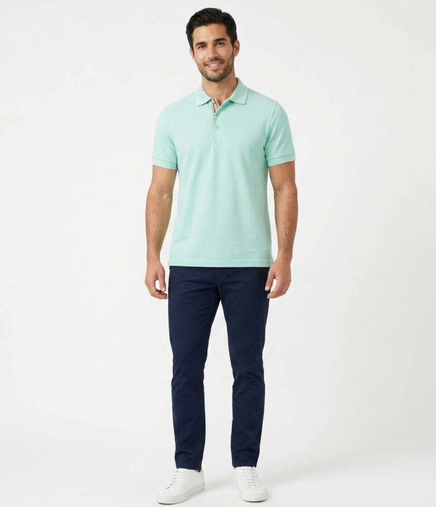 Burberry Eddie Polo Mint