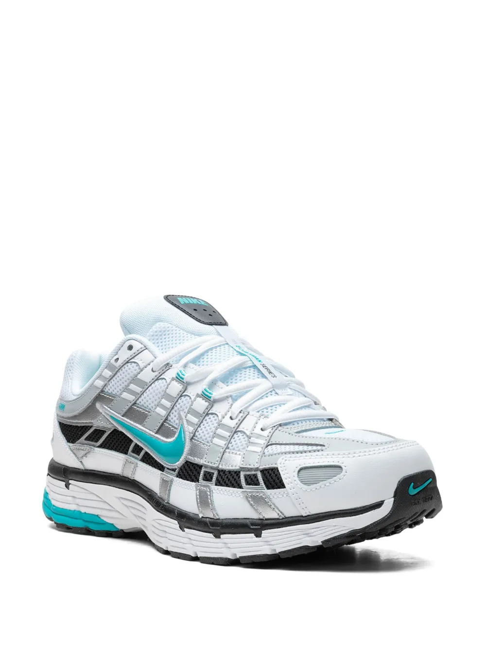 Nike P-6000 Metallic Silver Dusty Cactus