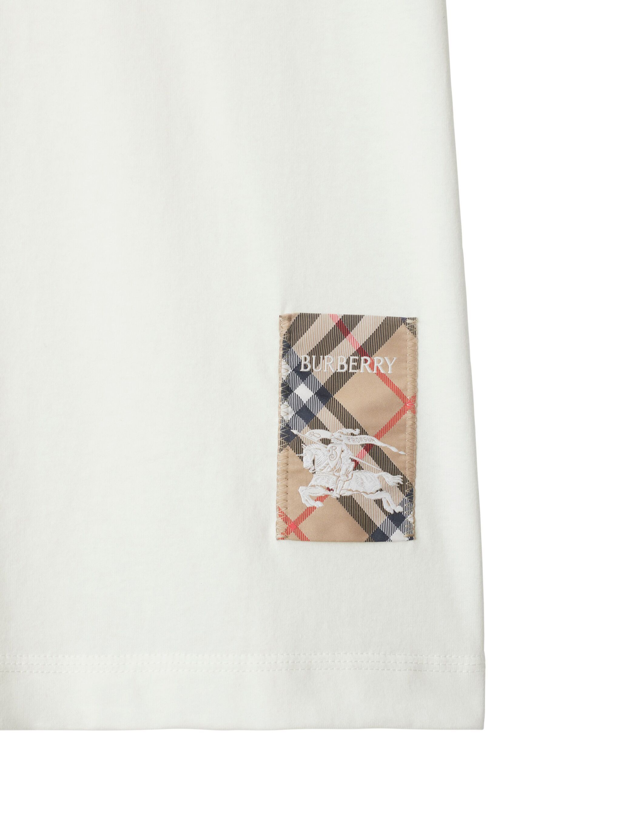 Burberry Side Logo White