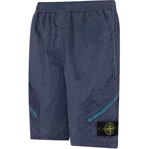 Stone Island Nylon Shorts Avio