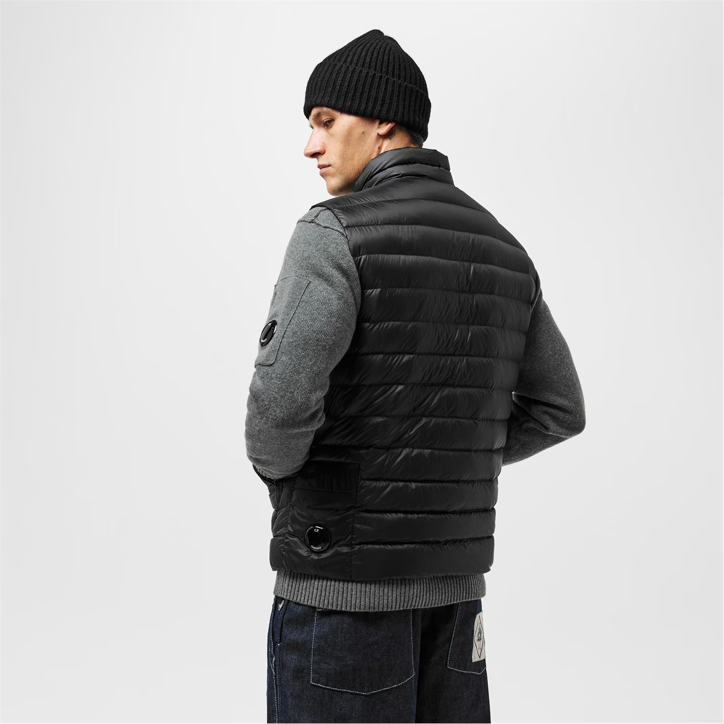 CP COMPANY CP DD Shell Vest Black