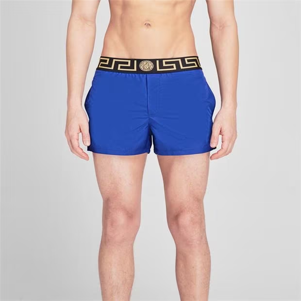 Versace Classic Icon Swim Shorts Royal Blue