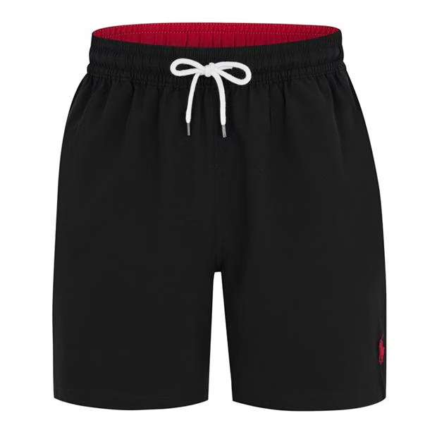 Ralph Lauren Logo Shorts Set Black