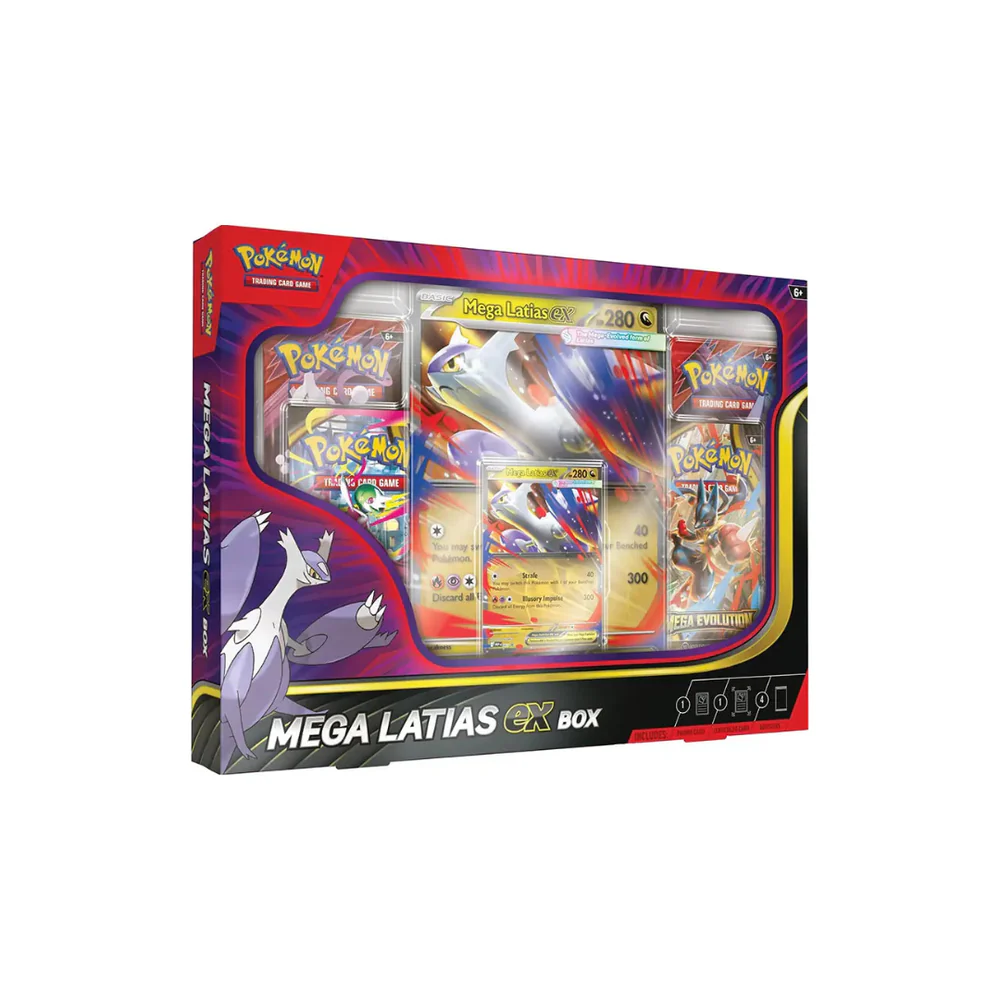 Pokemon TCG Mega Evolutions - Mega Latias Ex Box