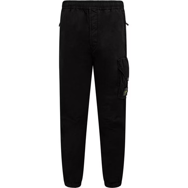 Stone Island Pocket Cargo Pants Black