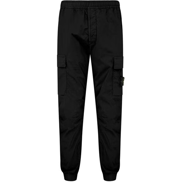 Stone Island Stretch Cargo Pants LW Black