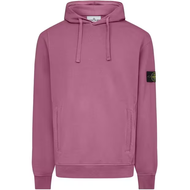 Stone island hoodie rosa cheap