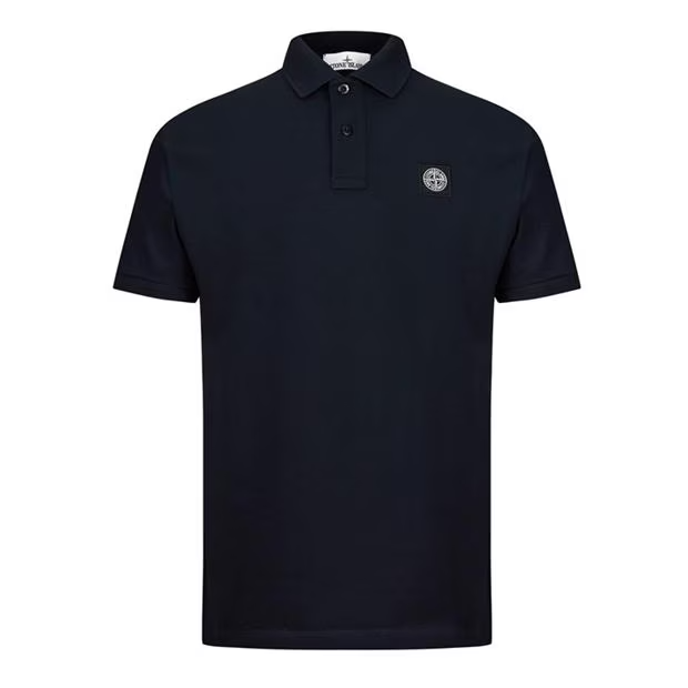 Stone Island Classic Polo T Shirt Navy