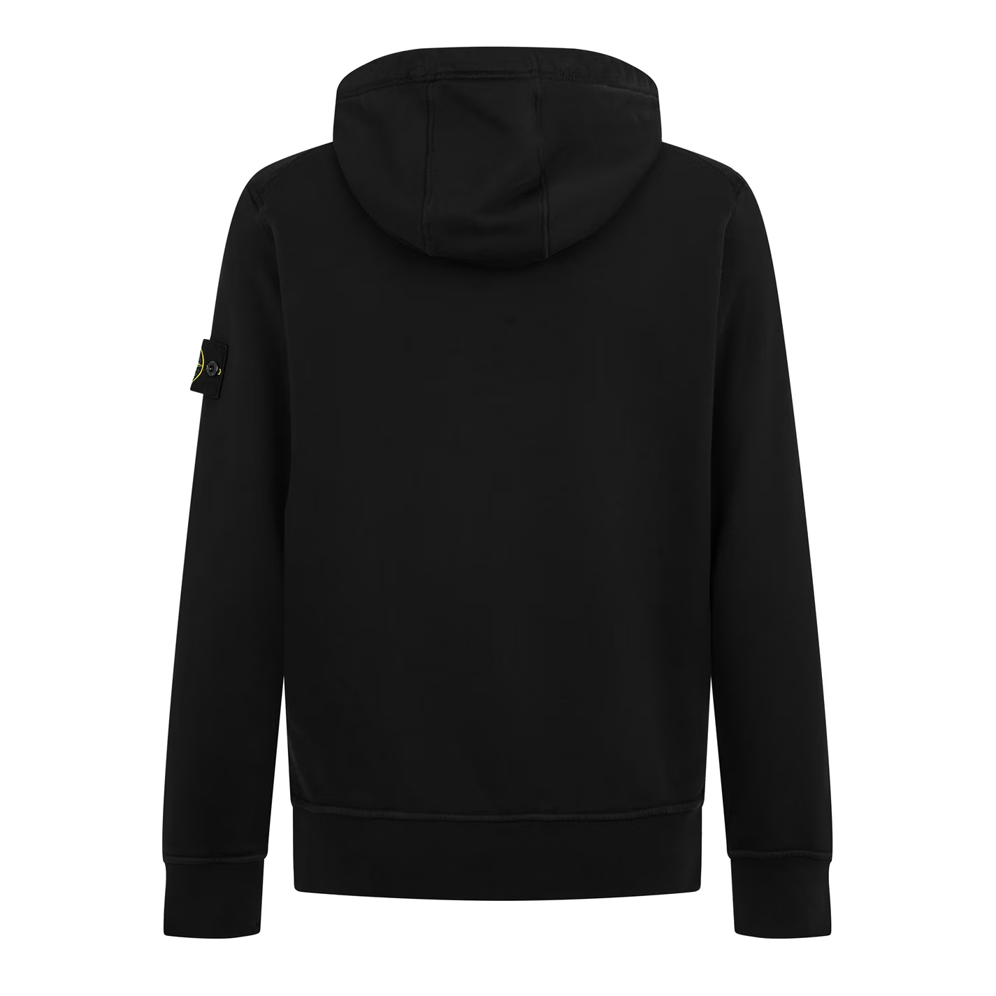 Stone Island Zip Hoodie Black