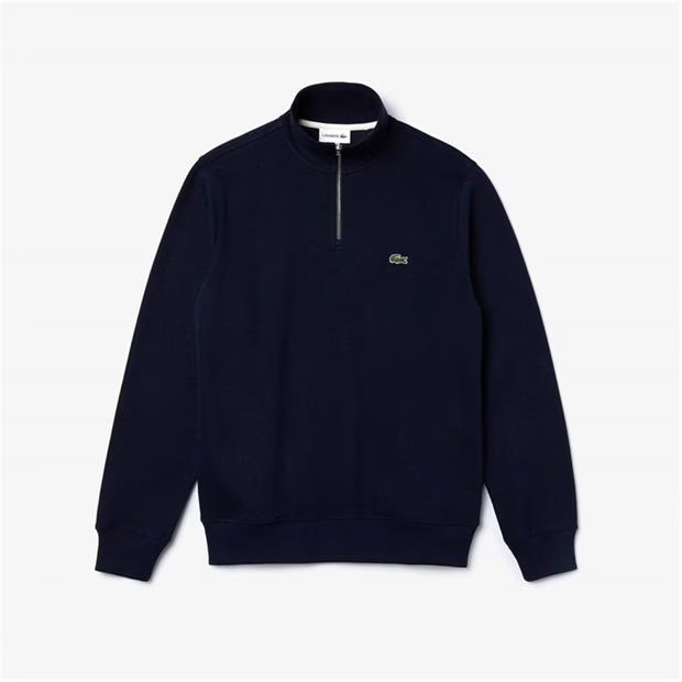 Lacoste 1/4 Zip Hoodie Full Tracksuit Navy