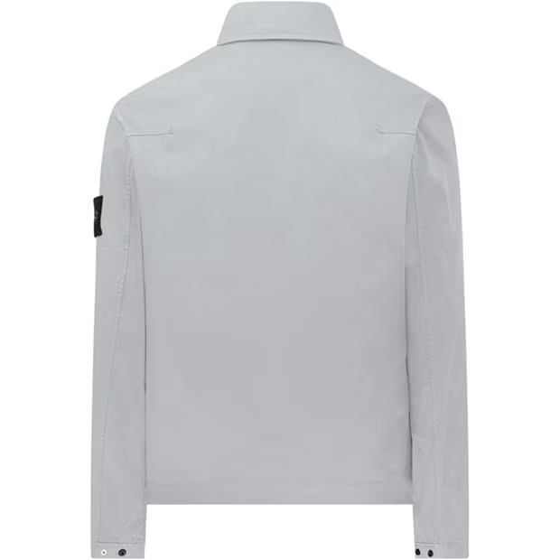 Stone Island Twill Overshirt Cielo