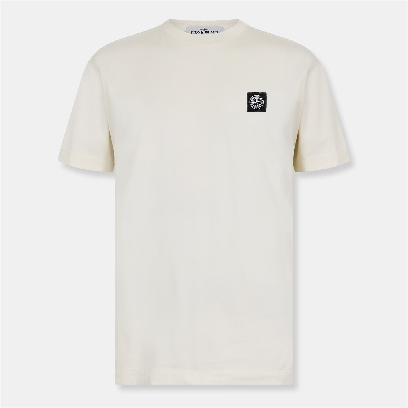 Stone Island Patch T Shirt Ivory