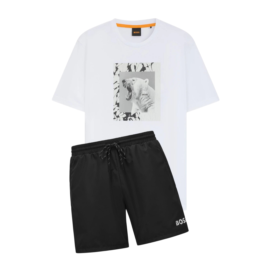 Hugo Boss Polar Bear Shorts Set
