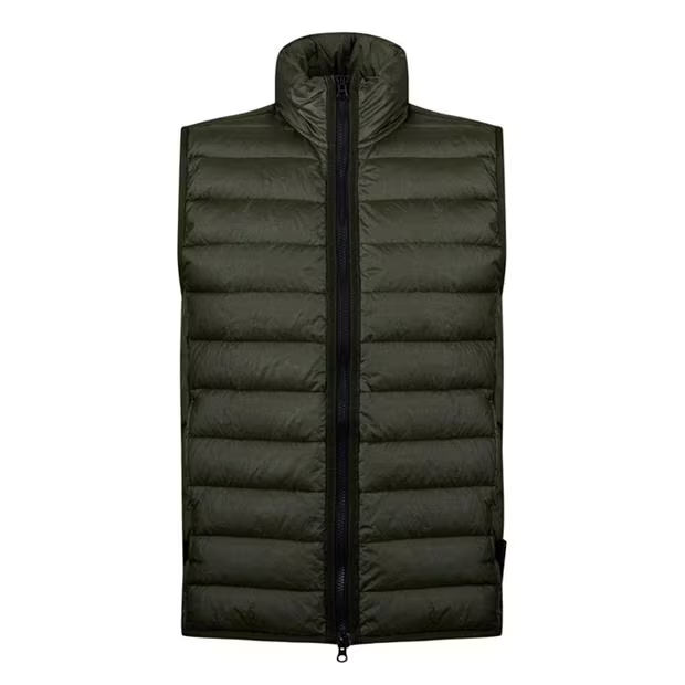 Stone Island Logo Gilet Khaki - Main Image