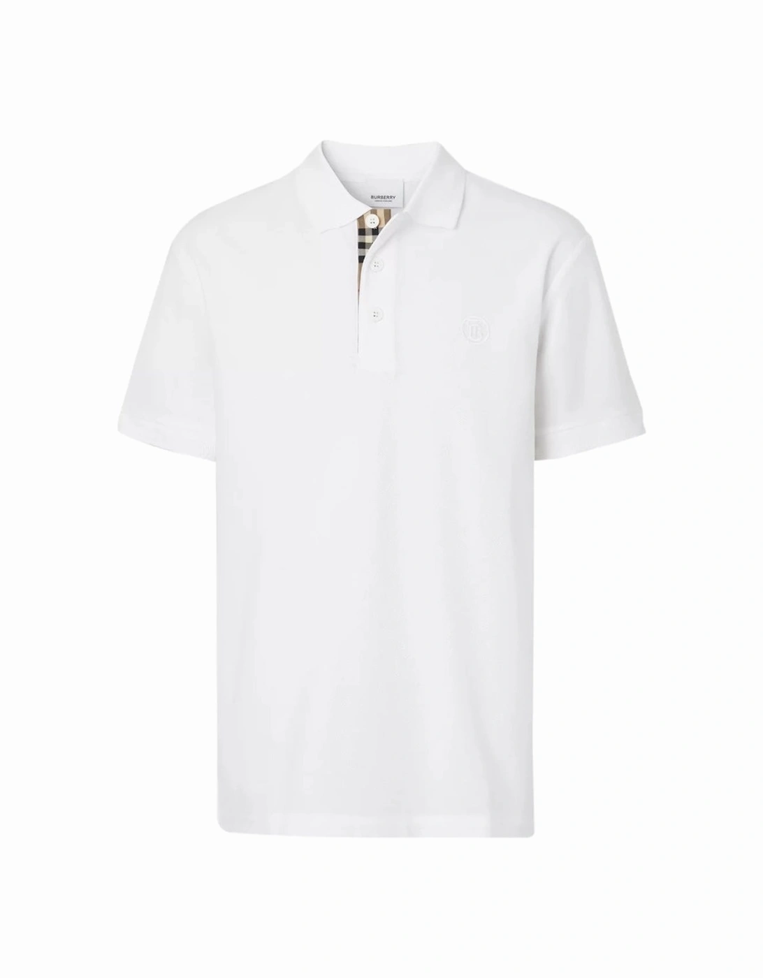 Burberry Eddie TB Polo White