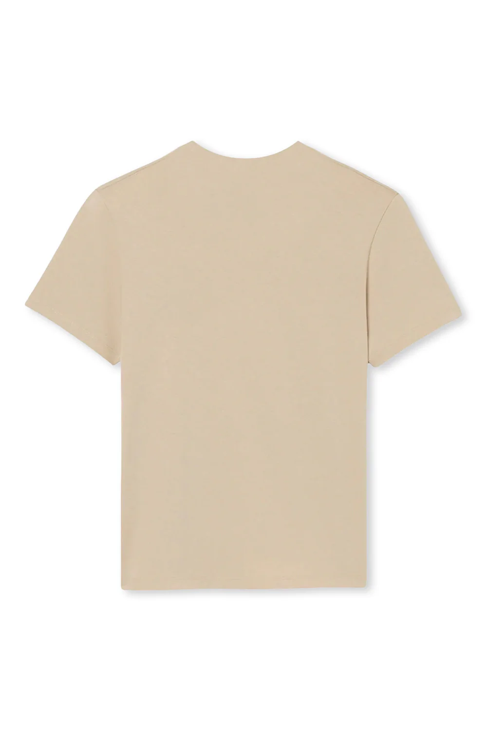 Ami Paris 'Ami De Coeur' Heart T-Shirt Beige