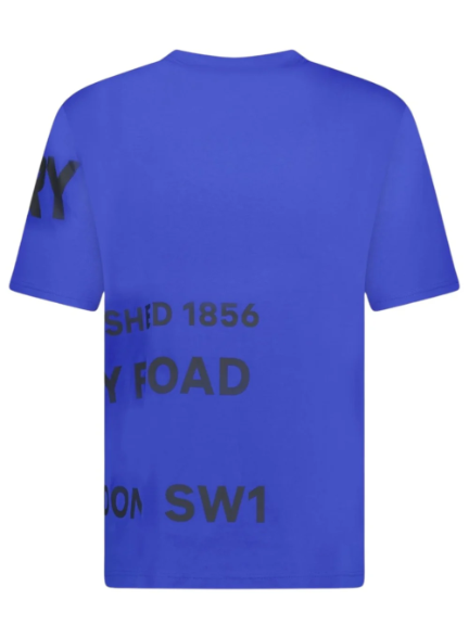 Burberry Horseferry T Shirt Royal Blue