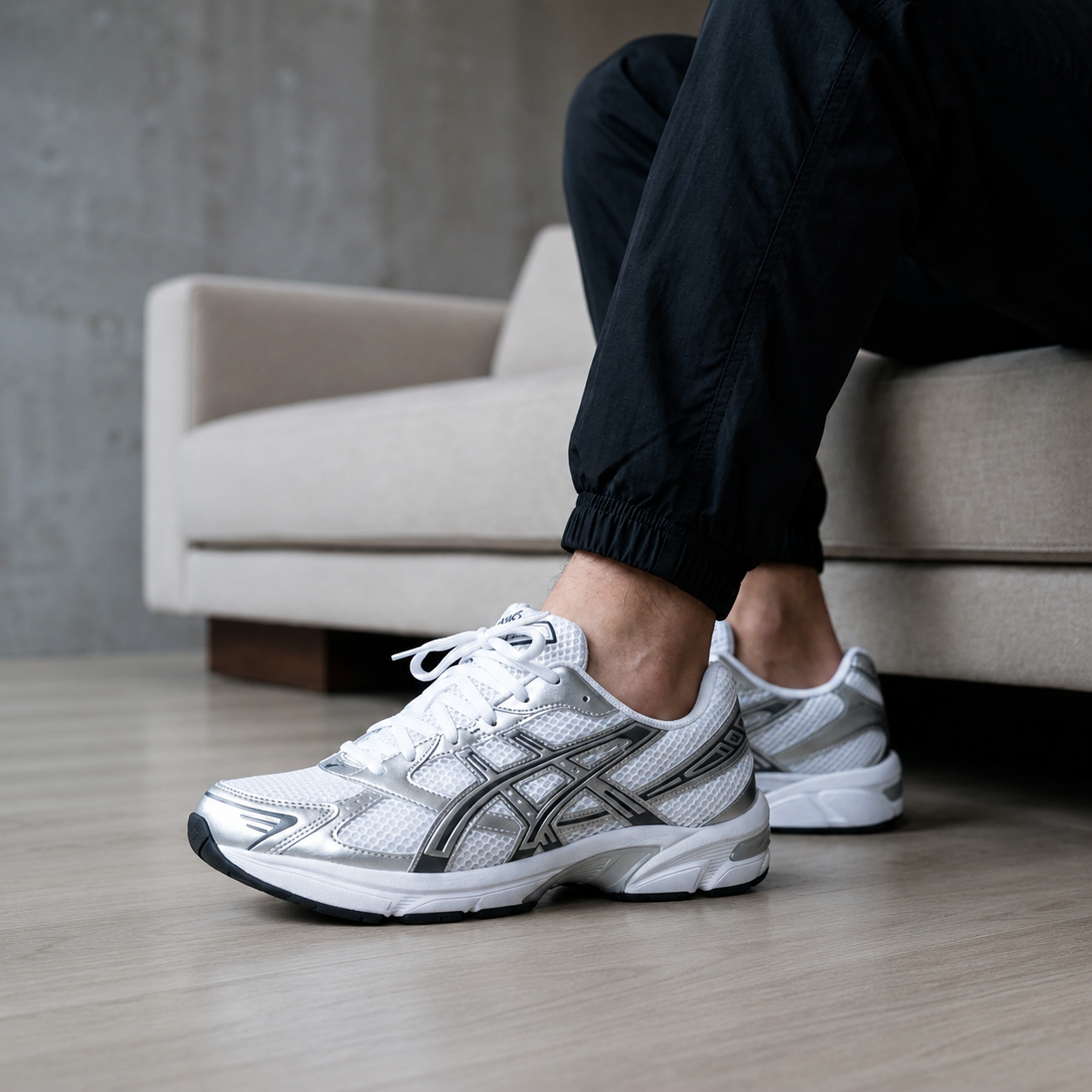 ASICS Gel-1130 White Pure Silver