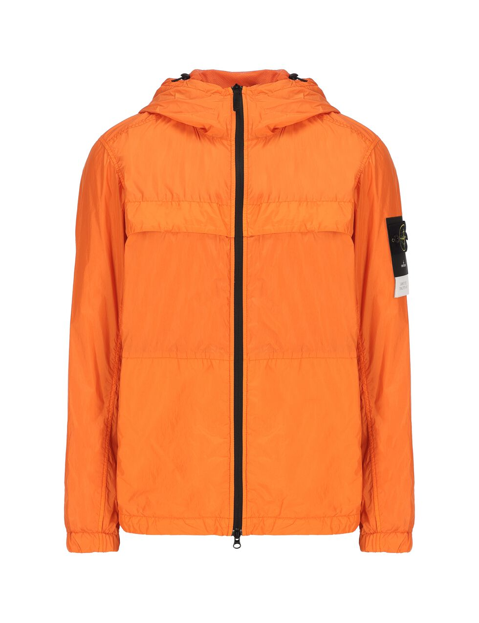 Stone island orange coat shop