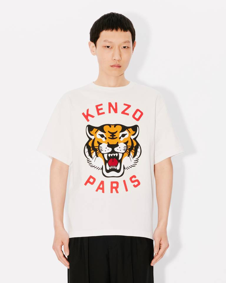 Kenzo Lucky Tiger Relaxed T-shirt White