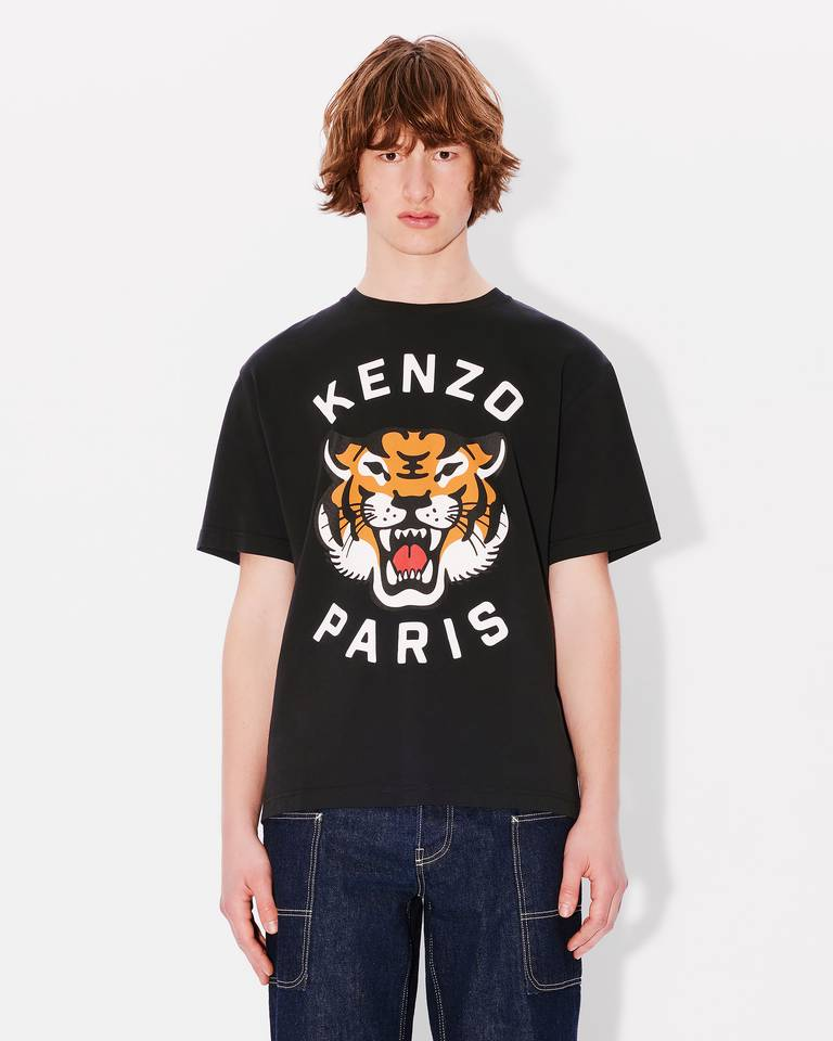 Kenzo Lucky Tiger Relaxed T-shirt Black