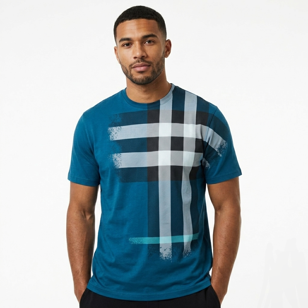 Burberry Graphic Check T Shirt