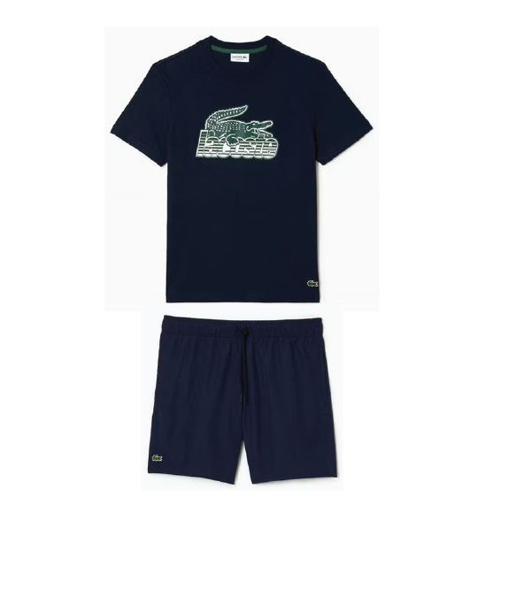Cheap Lacoste Lacoste Short And Shirt Set Lacoste Men's Pc Shorts