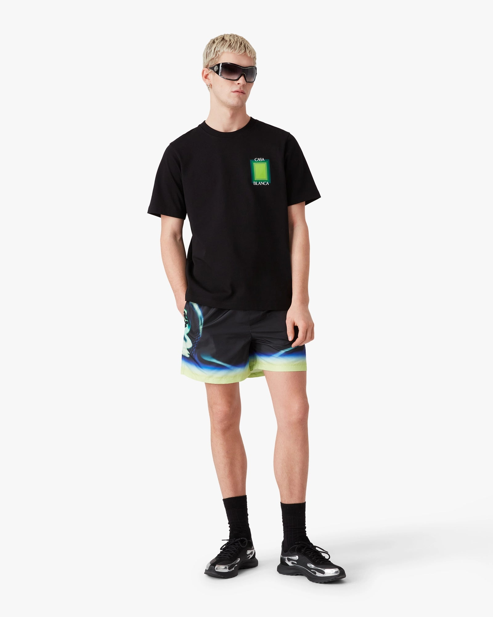 CASA SQUARE LOGO SHORT SLEEVE T-SHIRT