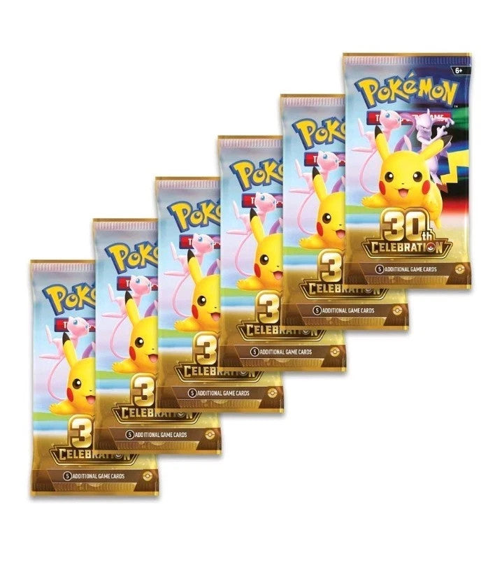 Pokémon Center Celebrations 30th Anniversary Booster Bundle (Pre-Order)