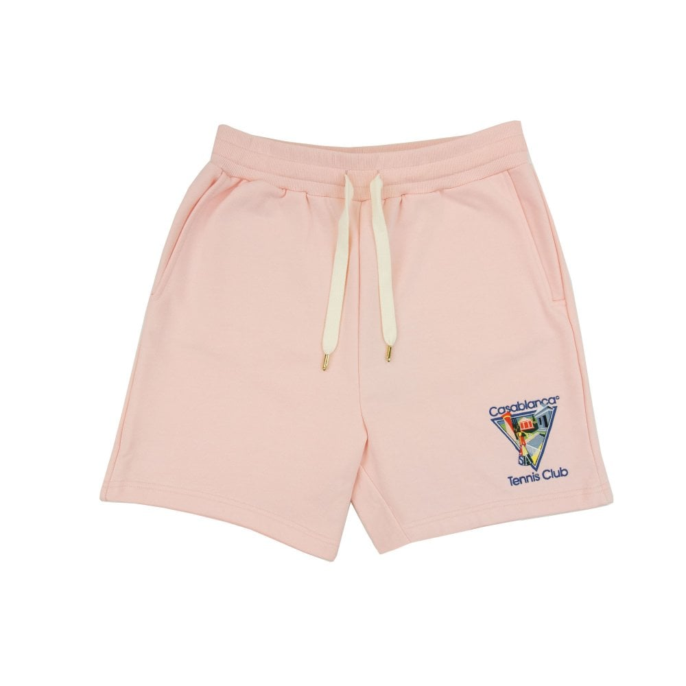 Casablanca Tennis Club Shorts Pink