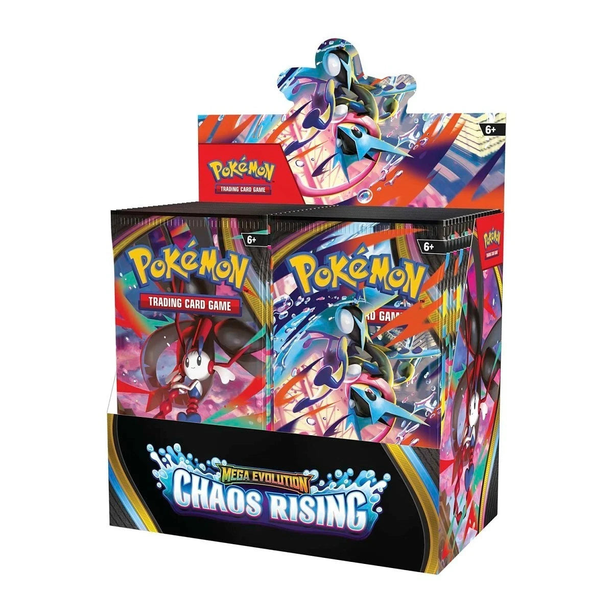 Pokemon Mega Evolution Chaos Rising Half Booster Box 36 Packs