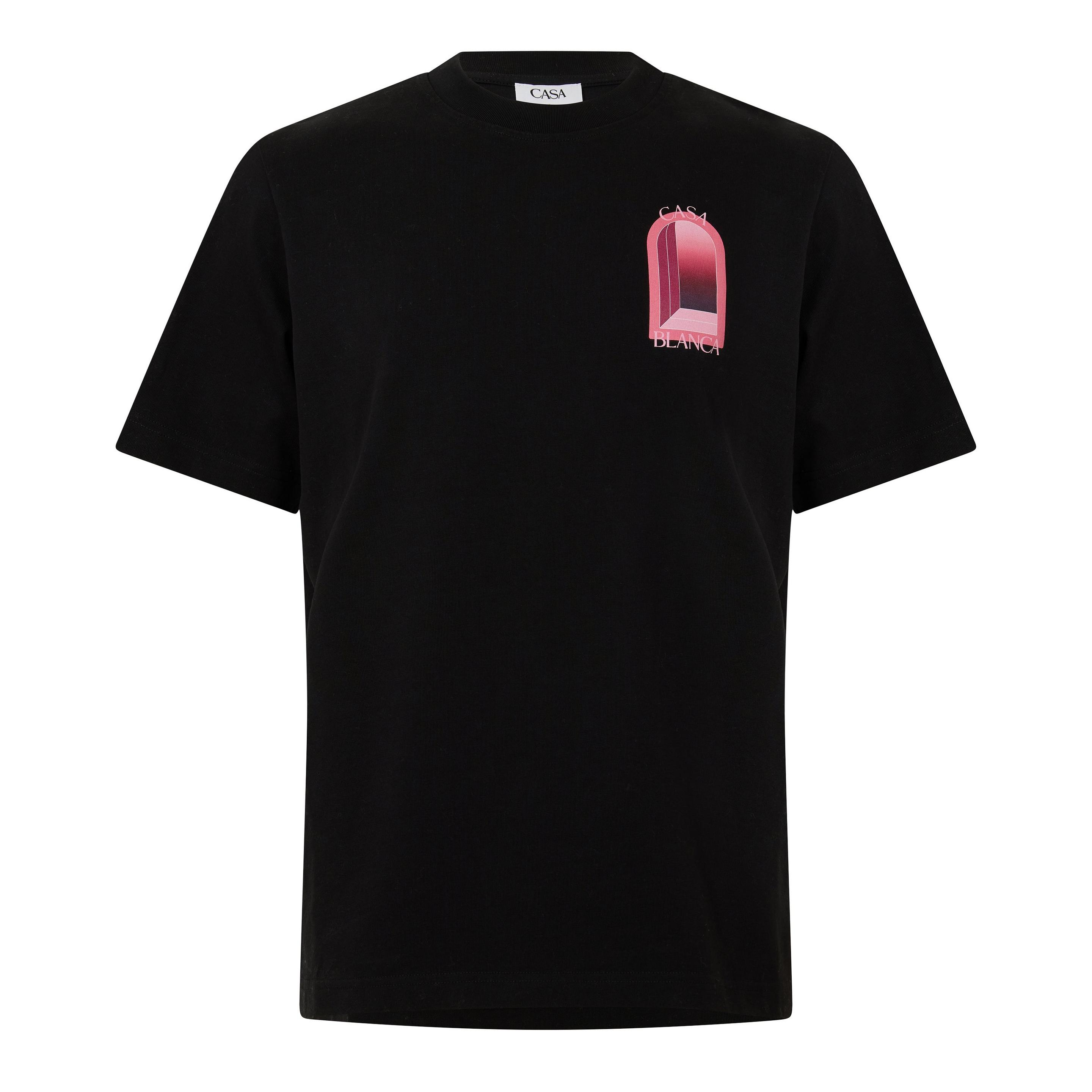 Casablanca Larche Class T-Shirt Black