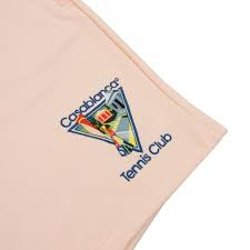 Casablanca Tennis Club Shorts Pink