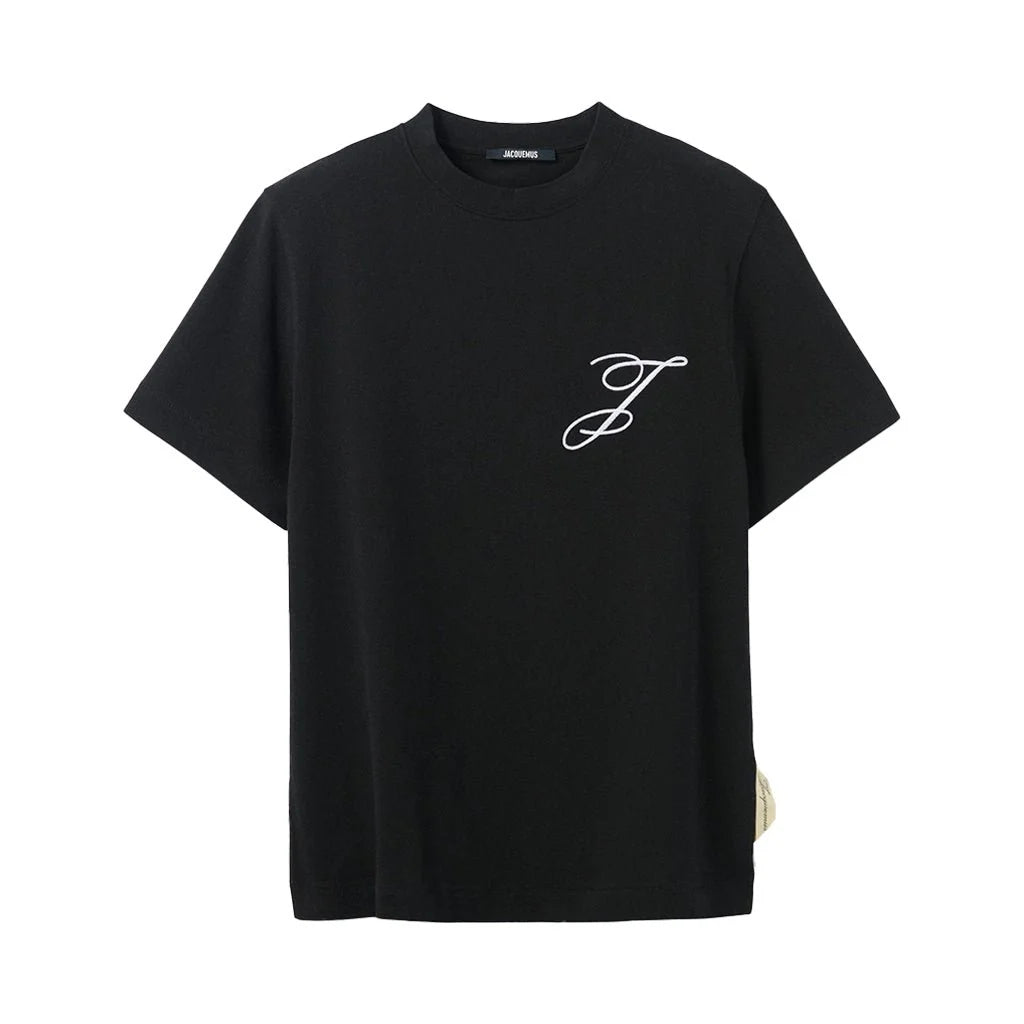 Jacquemus J Logo T Shirt Black