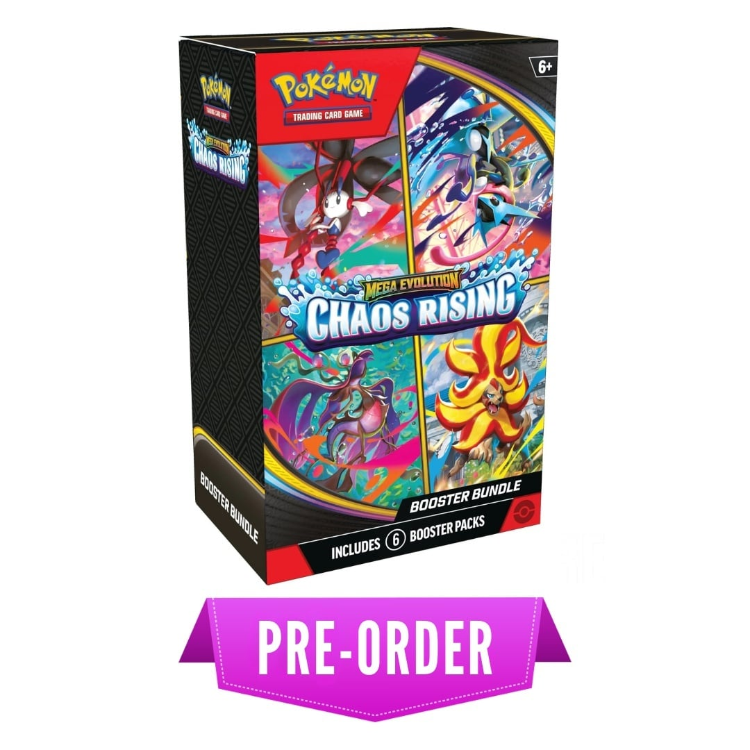 Pokemon Mega Evolution Chaos Rising Booster Bundle (Pre-Order)