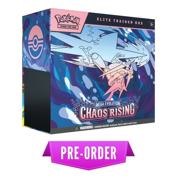 Pokémon Chaos Rising ETB Elite Trainer Box (Pre-Order)