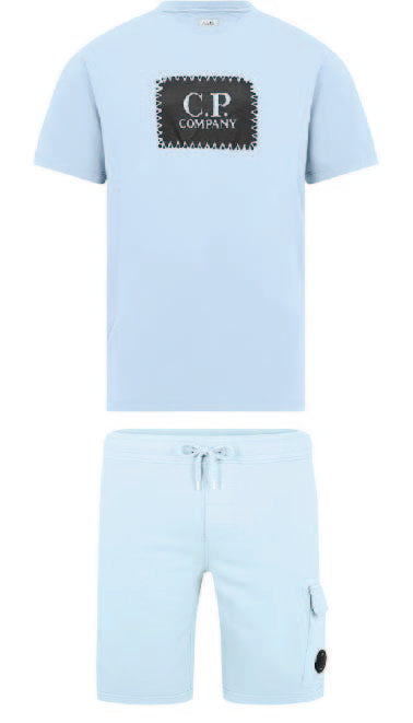 CP Company Shorts Set Sky