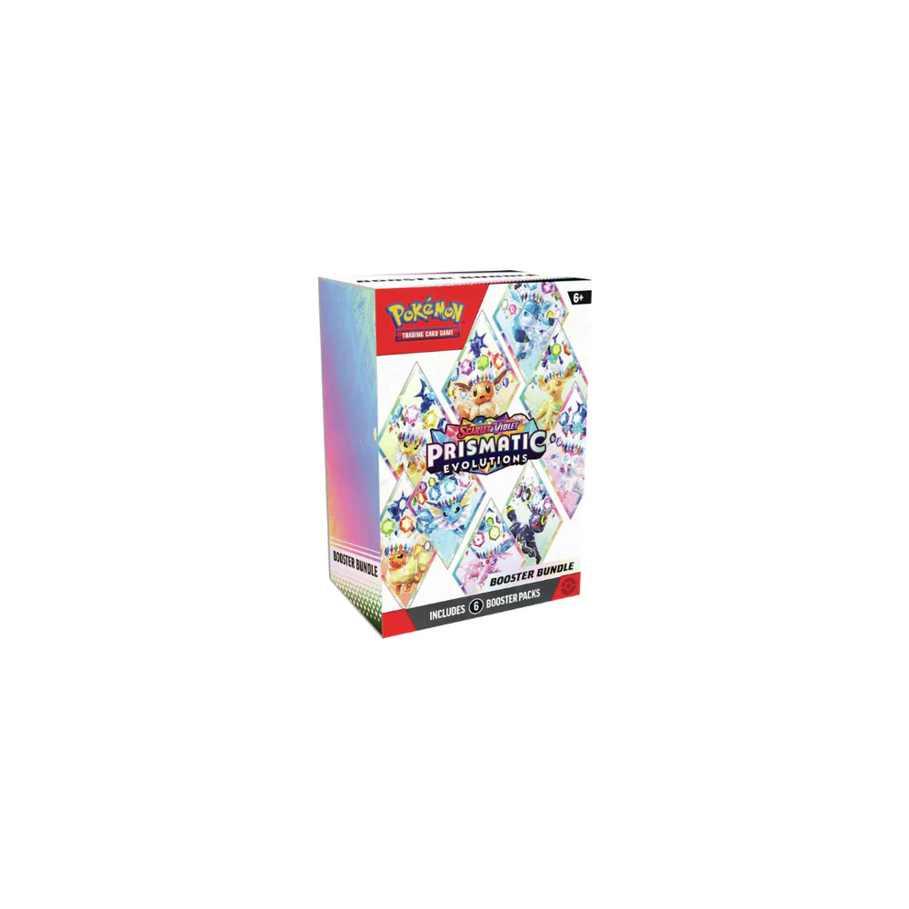 Pokémon Scarlet & Violet Prismatic Evolutions Booster Bundle