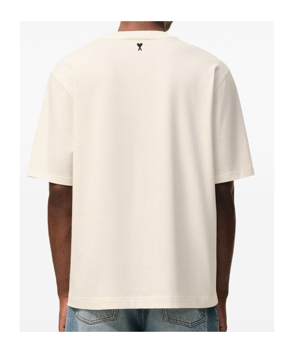 Ami Paris AMI Heritage Printed Graphic T-Shirt