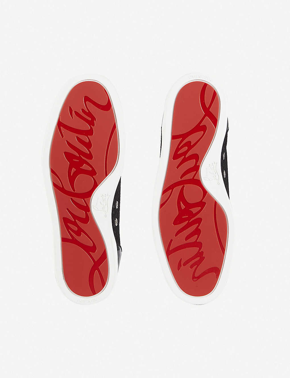 Christian Louboutin Louis junior Spikes White