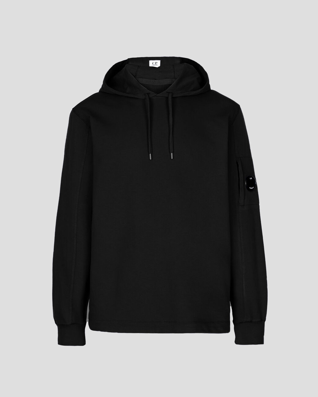 CP Company Lens Hoodie Black