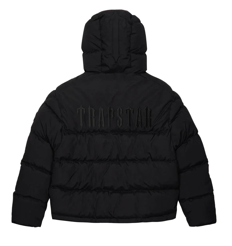 Trapstar Decoded Hooded Puffer 2.0 - Blackout Edition