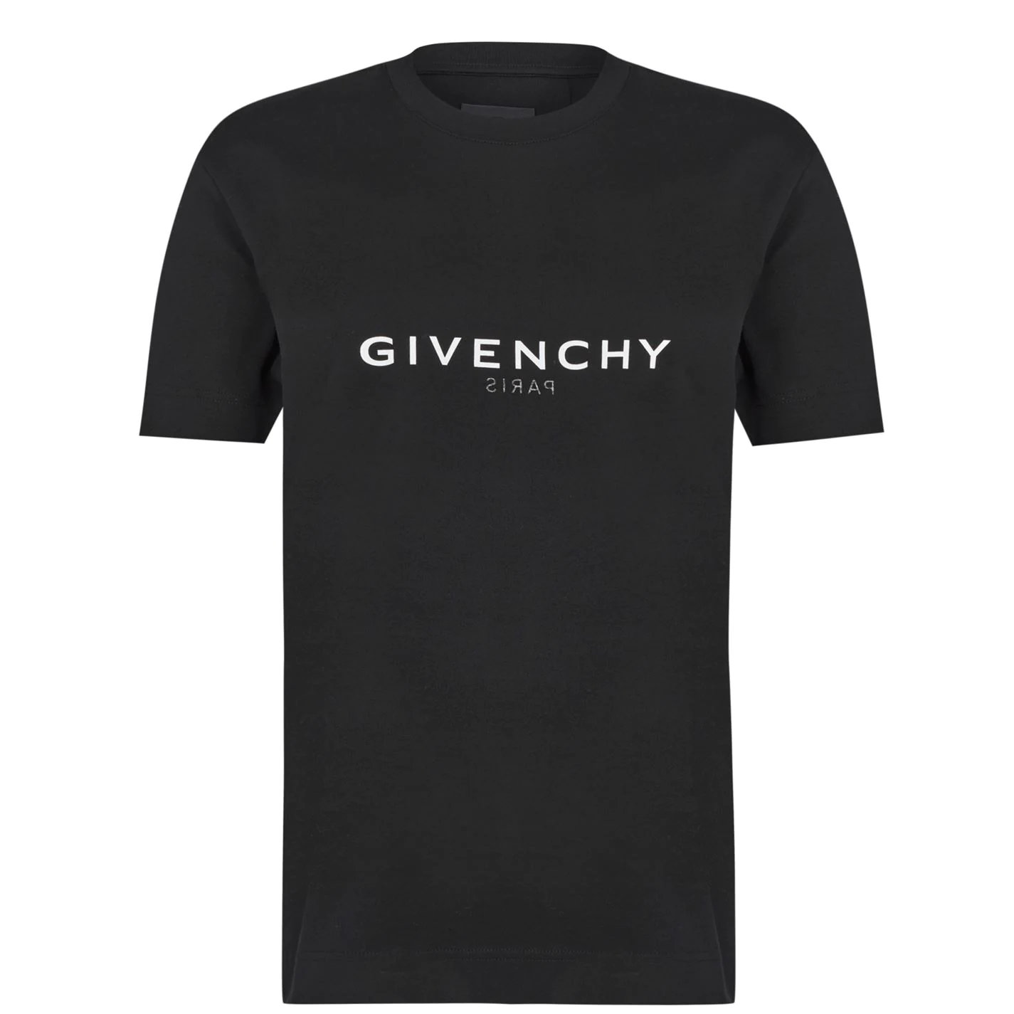 Givenchy Reverse Logo Print T-Shirt Black