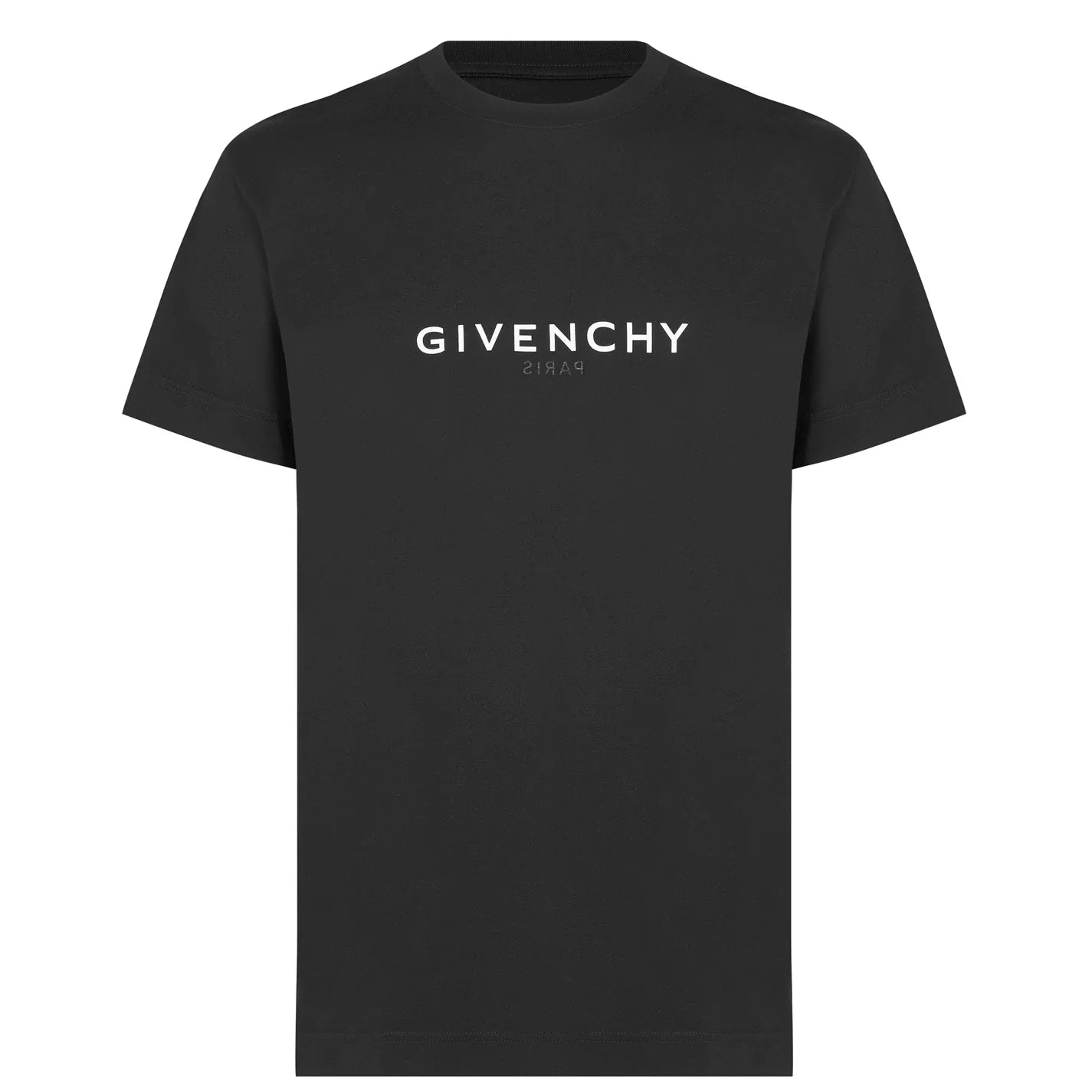 Givenchy Reverse Logo Print T-Shirt Black