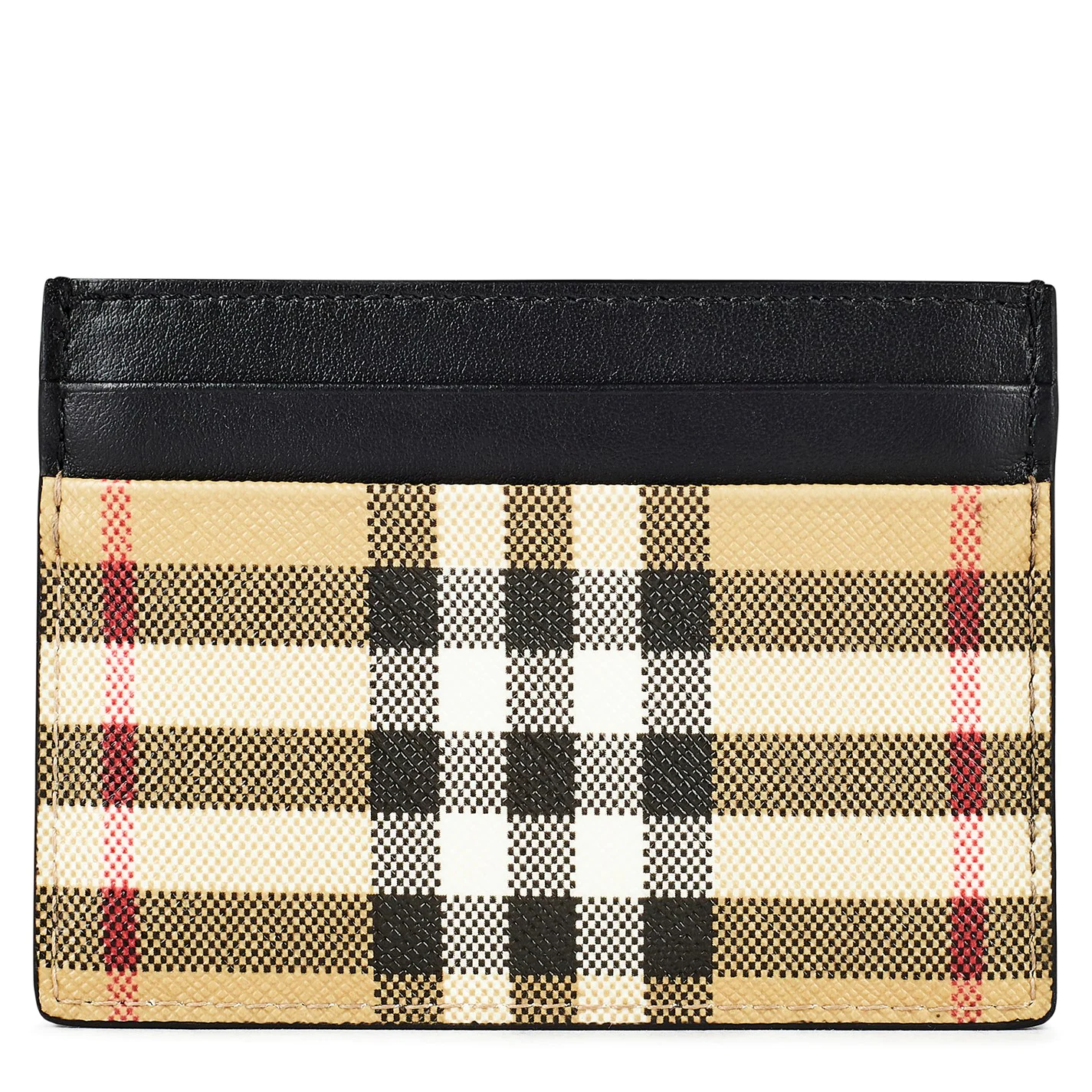 Burberry Check Card Holder