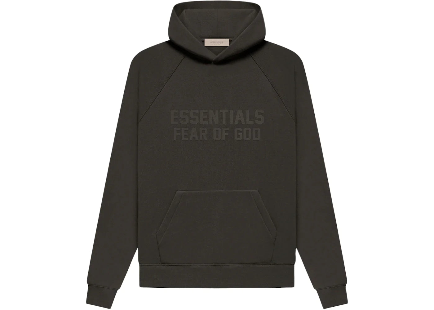 Fear Of God Essentials Hoodie Off Black