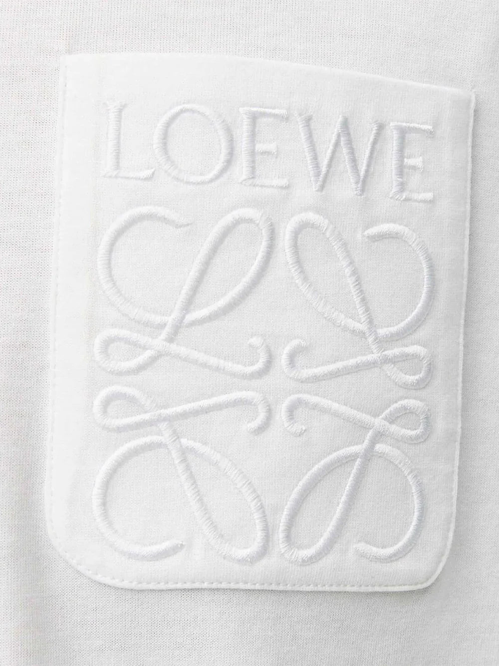 LOEWE Pocket Anagram Relaxed T-Shirt White