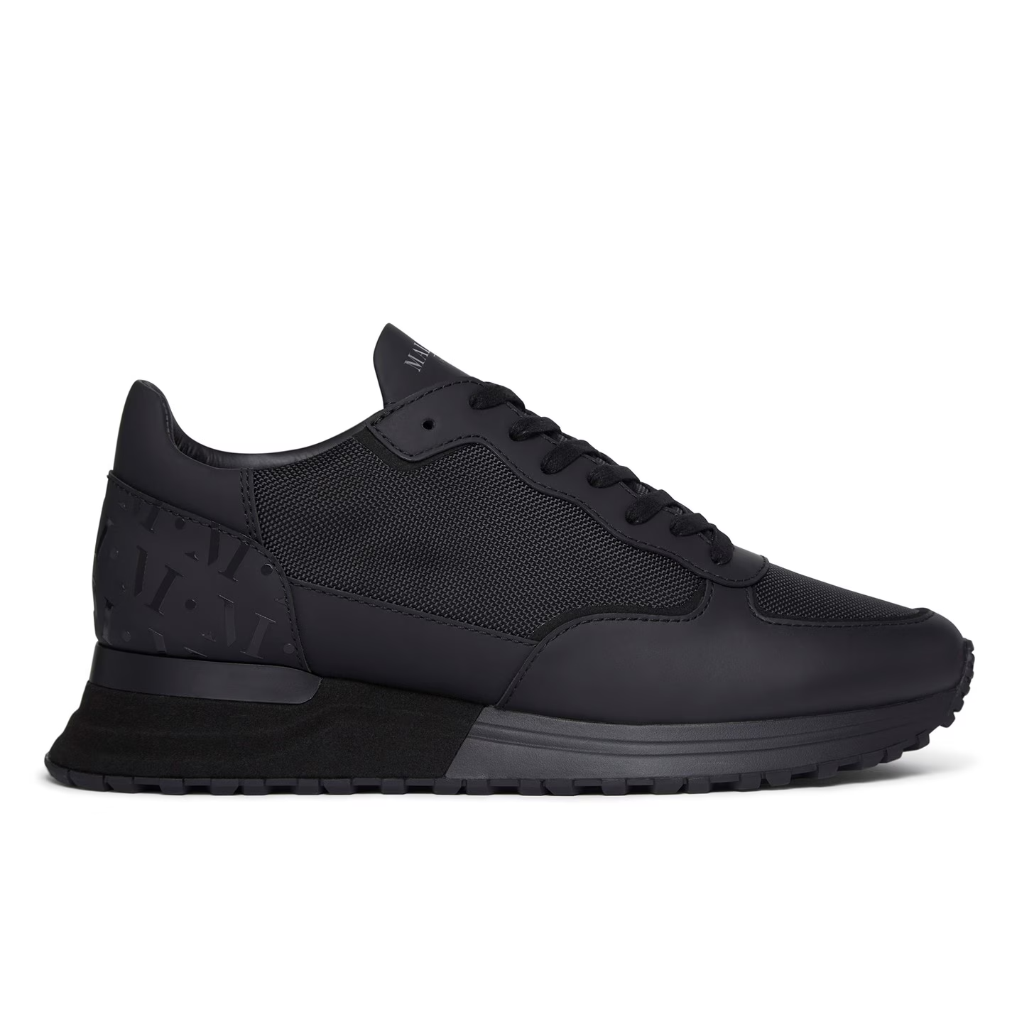 Mallet Popham Trainers Triple Black