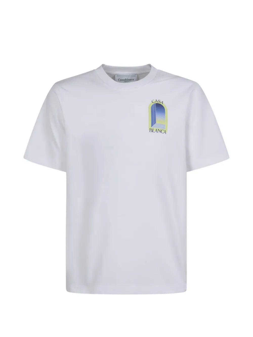 Casablanca Larche Class T-Shirt White/Lime